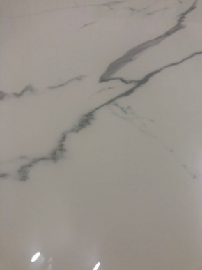 Стол CORNER 120 GLOSS STATUARIO WHITE SOLID CERAMIC / BLACK, ®DISAUR в Новом Уренгое - novyy-urengoy.ok-mebel.com | фото 2