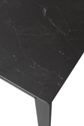 Стол CORNER 120 MATT BLACK MARBLE SOLID CERAMIC / BLACK, ®DISAUR в Новом Уренгое - novyy-urengoy.ok-mebel.com | фото 5