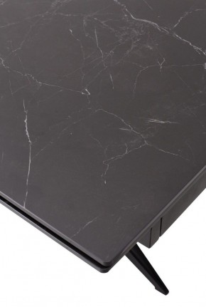 Стол FORIO 160 MATT BLACK MARBLE SOLID CERAMIC / BLACK, ®DISAUR в Новом Уренгое - novyy-urengoy.ok-mebel.com | фото 9