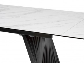 Стол IVAR 200 MARBLES KL-99 Белый мрамор, итальянская керамика, ®DISAUR в Новом Уренгое - novyy-urengoy.ok-mebel.com | фото 3