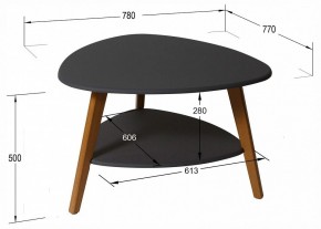 Стол журнальный Бруклин в Новом Уренгое - novyy-urengoy.ok-mebel.com | фото 4