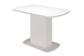 Стол обеденный Соренто (Белый глянец) в Новом Уренгое - novyy-urengoy.ok-mebel.com | фото 2