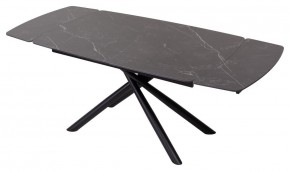 Стол RIVOLI 140 MATT BLACK MARBLE SOLID CERAMIC / BLACK, ®DISAUR в Новом Уренгое - novyy-urengoy.ok-mebel.com | фото 3