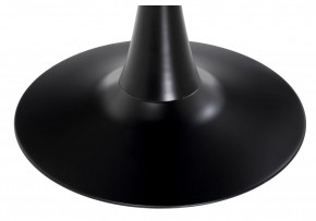 Стол стеклянный Tulip 90x74 black glass в Новом Уренгое - novyy-urengoy.ok-mebel.com | фото 3