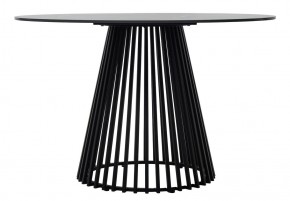 Стол TERNI 120 MATT BLACK MARBLE SOLID CERAMIC Черный мрамор матовый, керамика /Черн.каркас, ®DISAUR в Новом Уренгое - novyy-urengoy.ok-mebel.com | фото 7