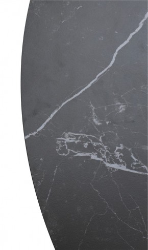 Стол TERNI 120 MATT BLACK MARBLE SOLID CERAMIC Черный мрамор матовый, керамика /Черн.каркас, ®DISAUR в Новом Уренгое - novyy-urengoy.ok-mebel.com | фото 9