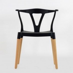 Стул Barneo N-218 Wishbone интерьерный кухонный черный в Новом Уренгое - novyy-urengoy.ok-mebel.com | фото 3