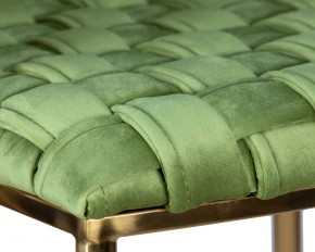 Стул барный DOBRIN EMMA GOLD, зеленый велюр (VF-08) в Новом Уренгое - novyy-urengoy.ok-mebel.com | фото 8