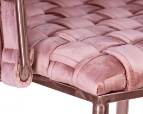 Стул барный DOBRIN EMMA ROSE GOLD, розовый велюр (VF-10) в Новом Уренгое - novyy-urengoy.ok-mebel.com | фото 7