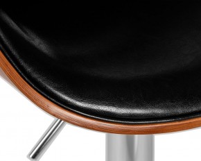 Стул барный DOBRIN KARTER, коричневое дерево, чёрный в Новом Уренгое - novyy-urengoy.ok-mebel.com | фото 7