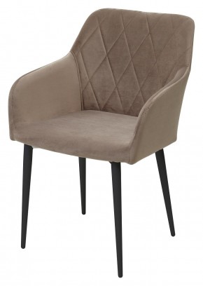 Стул BRANDY-X ЛАТТЕ #25 / черный каркас, велюр М-City в Новом Уренгое - novyy-urengoy.ok-mebel.com | фото 2