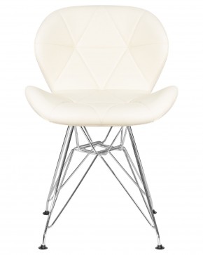 Стул обеденный DOBRIN BUTTERFLY CHROME, ножки хром, цвет кремовый в Новом Уренгое - novyy-urengoy.ok-mebel.com | фото 6