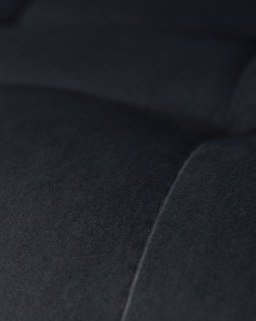 Стул обеденный DOBRIN CHILLY, Черный Holland 75, основание белое в Новом Уренгое - novyy-urengoy.ok-mebel.com | фото 2