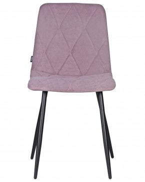 Стул обеденный DOBRIN CHILLY ROMBO, Лавандовый Simple 48, основание черное в Новом Уренгое - novyy-urengoy.ok-mebel.com | фото 6