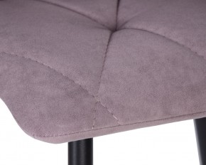 Стул обеденный DOBRIN CHILLY ROMBO, Лавандовый Simple 48, основание черное в Новом Уренгое - novyy-urengoy.ok-mebel.com | фото 7