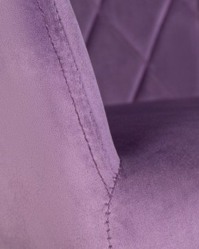 Стул обеденный DOBRIN ROBERT, черные матовые ножки, велюр V108-45 Темно-фиолетовый в Новом Уренгое - novyy-urengoy.ok-mebel.com | фото 7