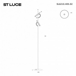 Торшер ST-Luce LILT SL6210.405.02 в Новом Уренгое - novyy-urengoy.ok-mebel.com | фото 2