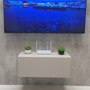 Тумба подвесная под ТВ LINES MTV1-MA 750 Бежевый (Леда-М 10.1.5) в Новом Уренгое - novyy-urengoy.ok-mebel.com | фото 5