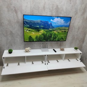 Тумба подвесная под ТВ LINES MTV4-MA 1150 Белый матовый (Белый-M 10.1.2) в Новом Уренгое - novyy-urengoy.ok-mebel.com | фото 11