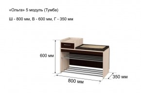 ОЛЬГА 5 Тумба в Новом Уренгое - novyy-urengoy.ok-mebel.com | фото 3