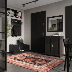 Тумба СИРИУС двухдверная, цвет Дуб Венге в Новом Уренгое - novyy-urengoy.ok-mebel.com | фото 4