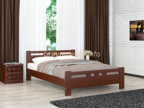 ВЕРОНИКА-2 Кровать из массива 1600  в Новом Уренгое - novyy-urengoy.ok-mebel.com | фото 3