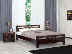 ВЕРОНИКА-2 Кровать из массива 1600  в Новом Уренгое - novyy-urengoy.ok-mebel.com | фото 4
