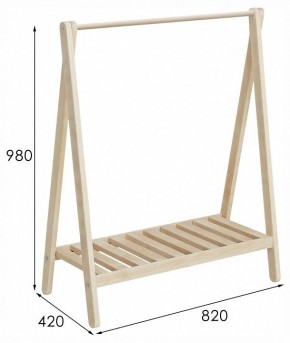 Вешалка гардеробная Стойка низкая в Новом Уренгое - novyy-urengoy.ok-mebel.com | фото 11