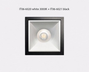 Встраиваемый светильник Italline IT06-6020 IT06-6020 white 3000K + IT06-6021 white в Новом Уренгое - novyy-urengoy.ok-mebel.com | фото 3
