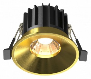 Встраиваемый светильник Maytoni Round DL058-12W3K-BS в Новом Уренгое - novyy-urengoy.ok-mebel.com | фото