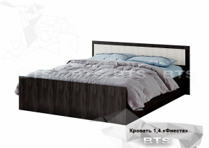 "Фиеста" кровать 1,4м LIGHT в Новом Уренгое - novyy-urengoy.ok-mebel.com | фото 2