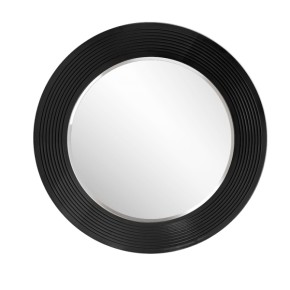 Зеркало круглое черный (РМ/02(S) в Новом Уренгое - novyy-urengoy.ok-mebel.com | фото